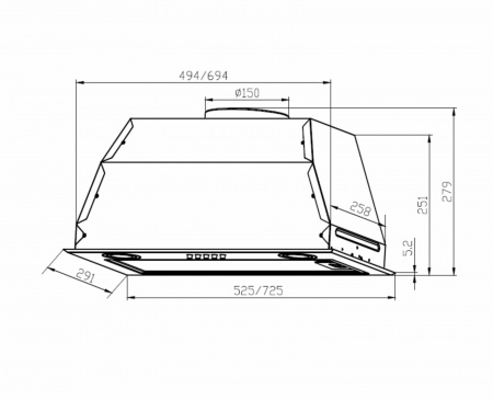 LEX GS BLOC P 900 INOX