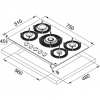 FRANKE FHMF 755 4G DC C WH арт. 106.0541.753