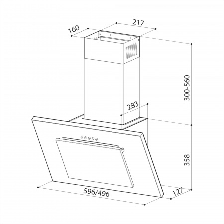 LEX MINI S 600 INOX