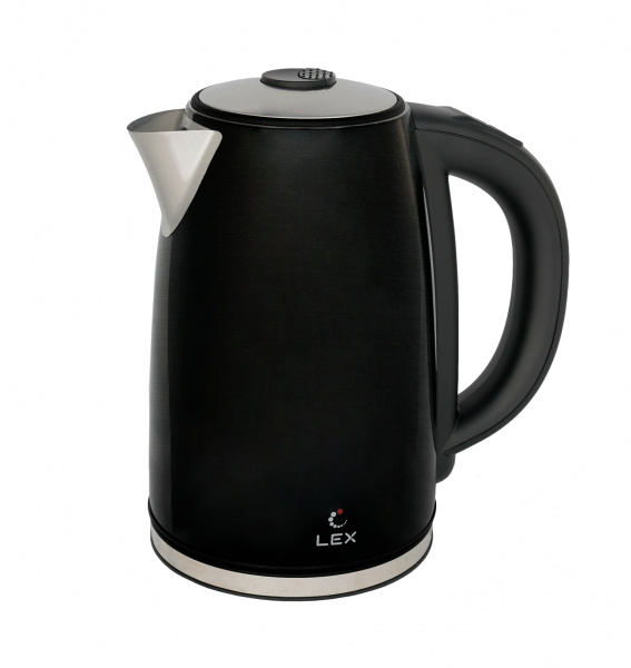 LEX LX 30021-1, чайник электрический (черный)