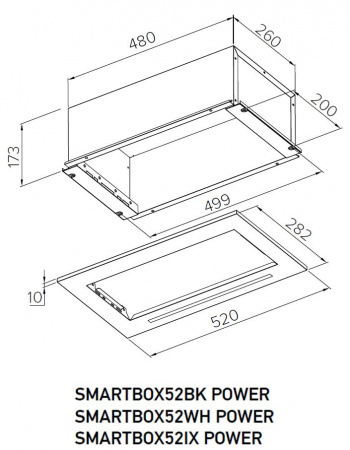 MEFERI SMARTBOX52BK POWER