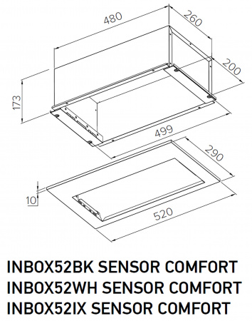 MEFERI INBOX52IX SENSOR COMFORT