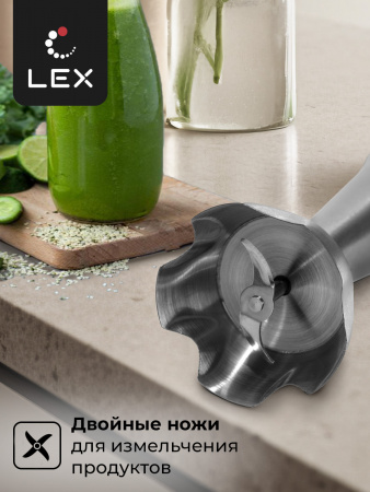 LEX LXHB 1005-1, блендер ручной (черный)